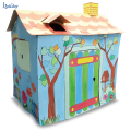 Karton Cubby Kids Playhouse Möbel mit Tür